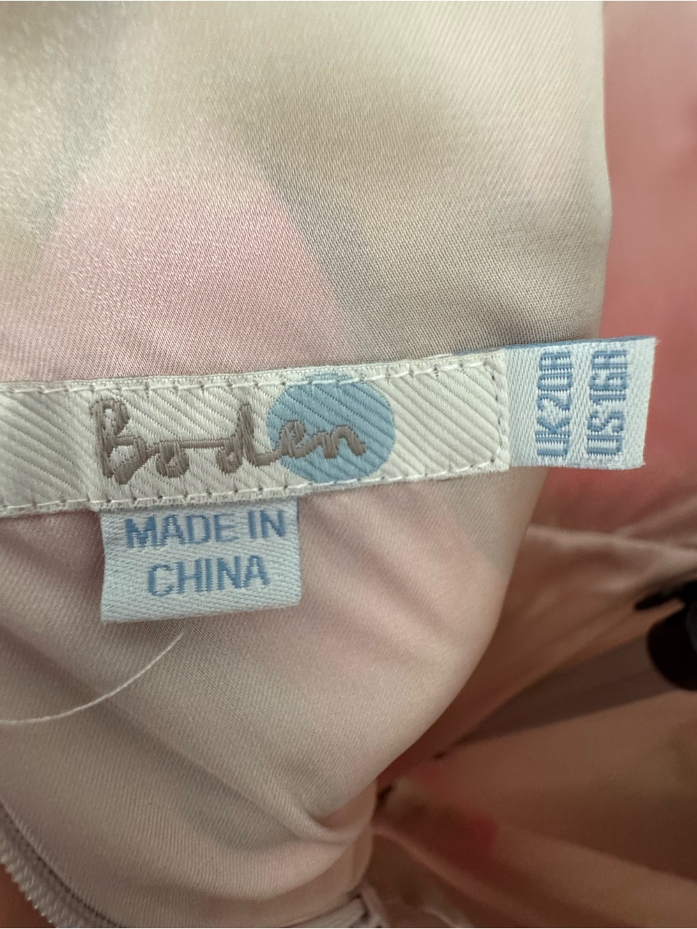 Boden Peony Maxi Dress with Twist Bodice 16R - Picture 5 of 6